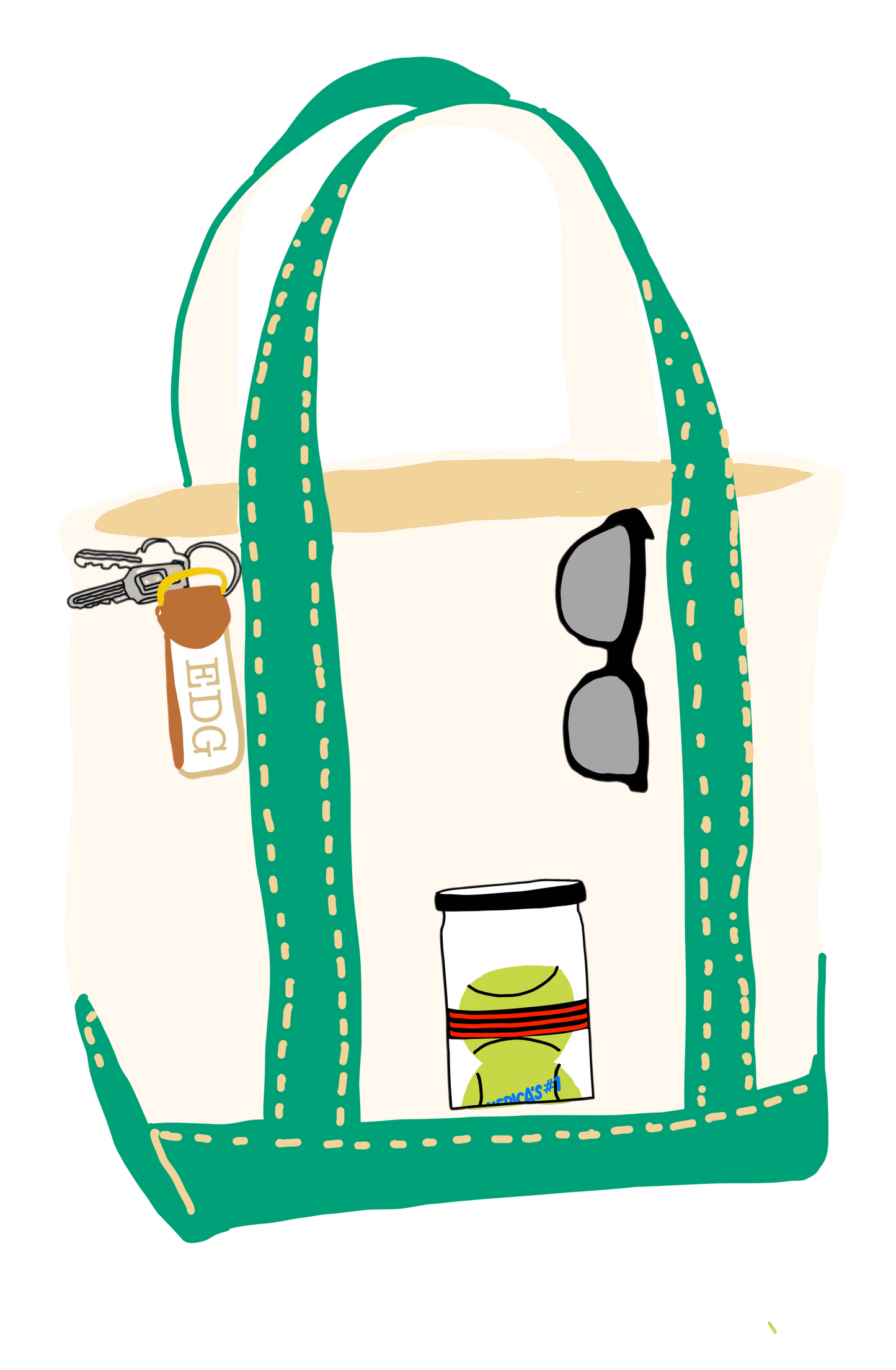 The Game, Set, Marked Tote